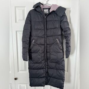 Women's Black Damader Puffer Coat Size 44.